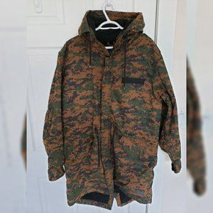 Men's Camouflage Parka